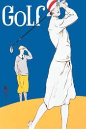 Vintage Golf Posters